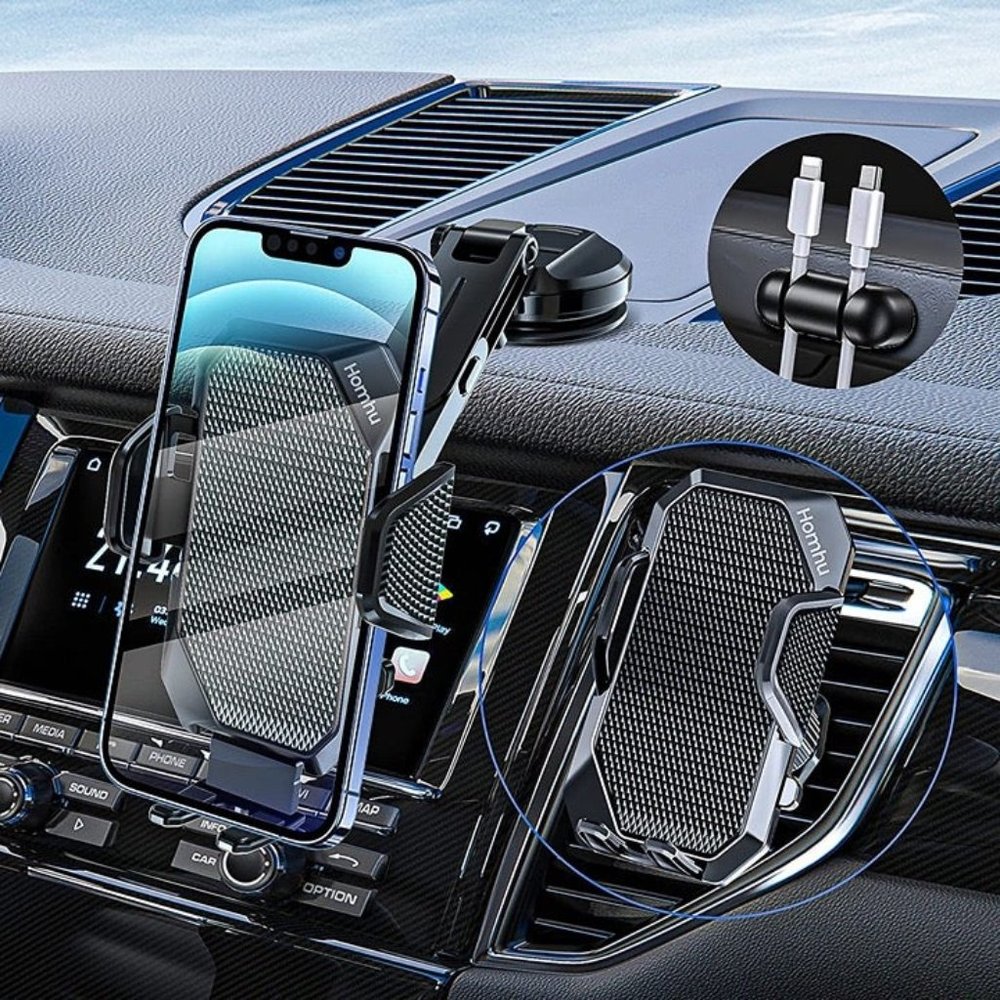 Phone Mount for Car [Off-Road Super Suction ] Universal Car Phone Holder